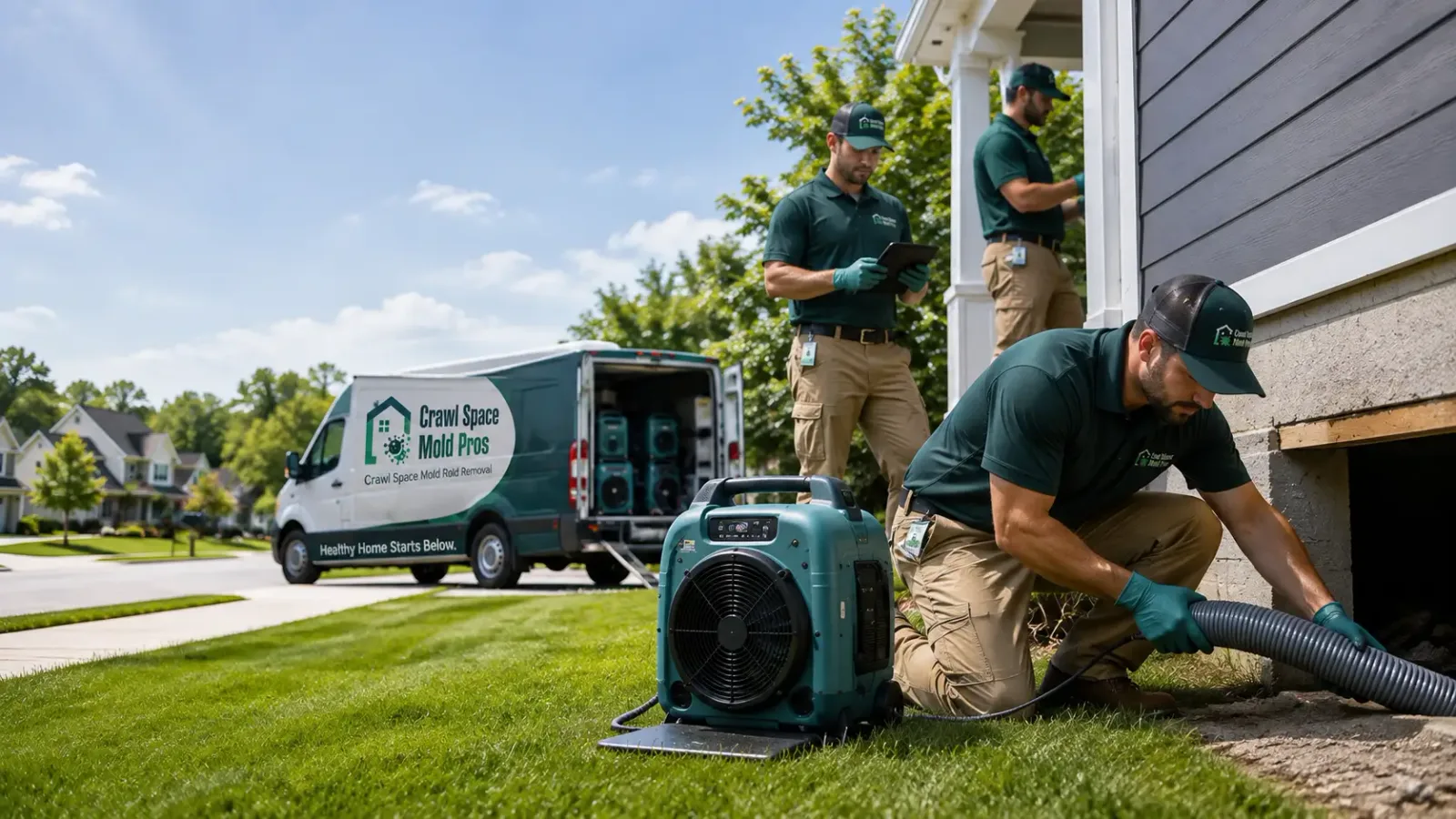 Crawl Space Mold Removal in Lawndale, CA